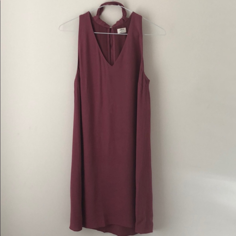 Wilfred shift dress with bow